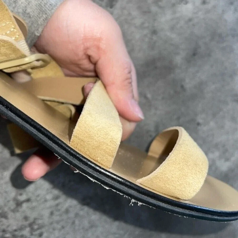everlane the modern wrap leather strap sandals - Picture 7 of 11